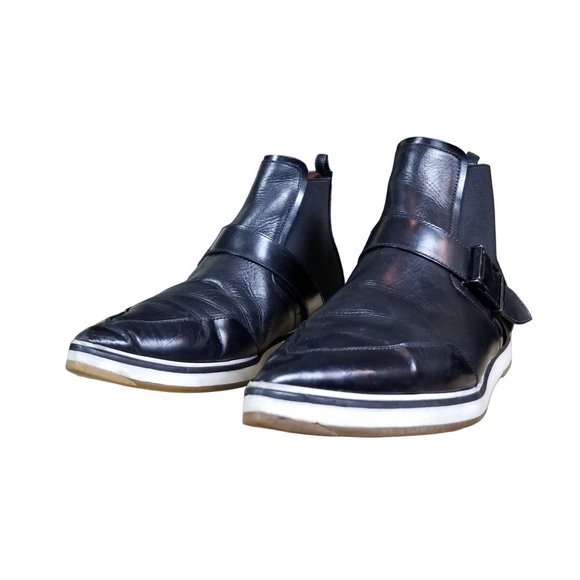 Nicholas Kirkwood black pointed booties sneakers loafers size 11 - Picture 3 of 15